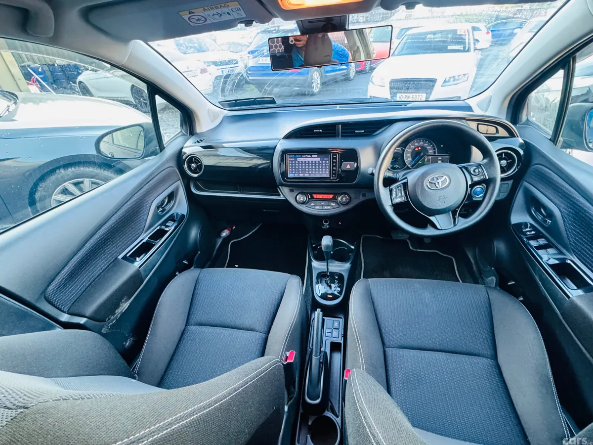 Toyota Vitz Hatchback, Petrol Hybrid, 2018, Blue