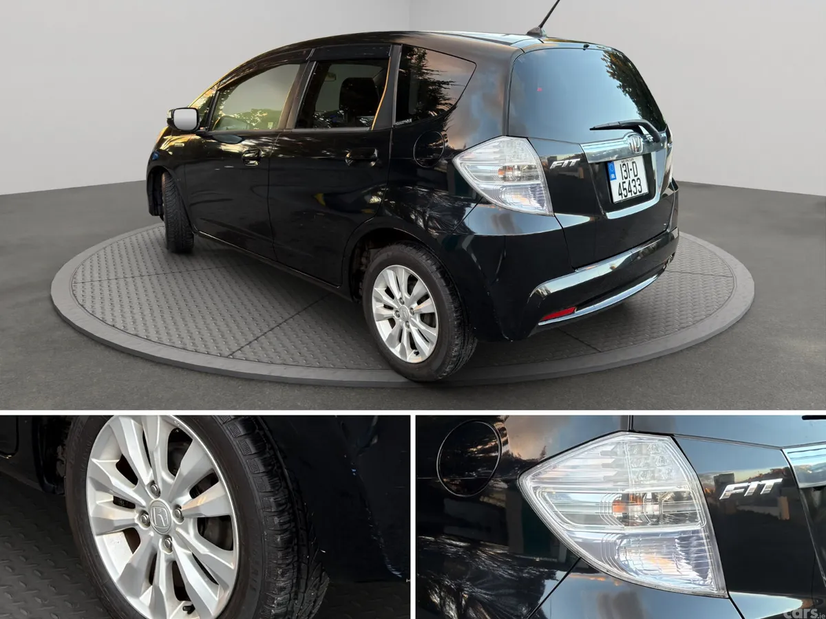 Honda Fit Hatchback, Petrol Hybrid, 2013, Black