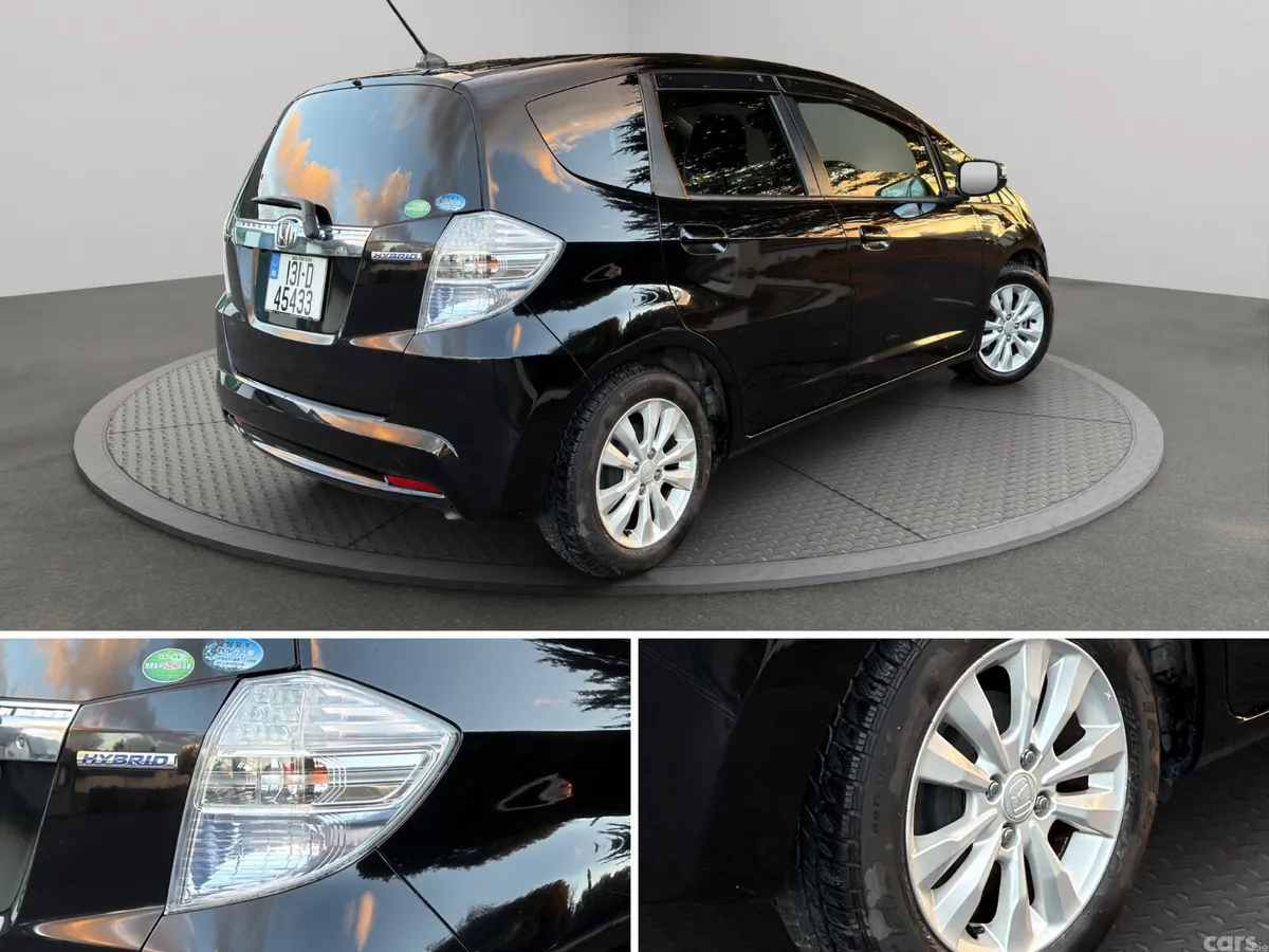 Honda Fit Hatchback, Petrol Hybrid, 2013, Black