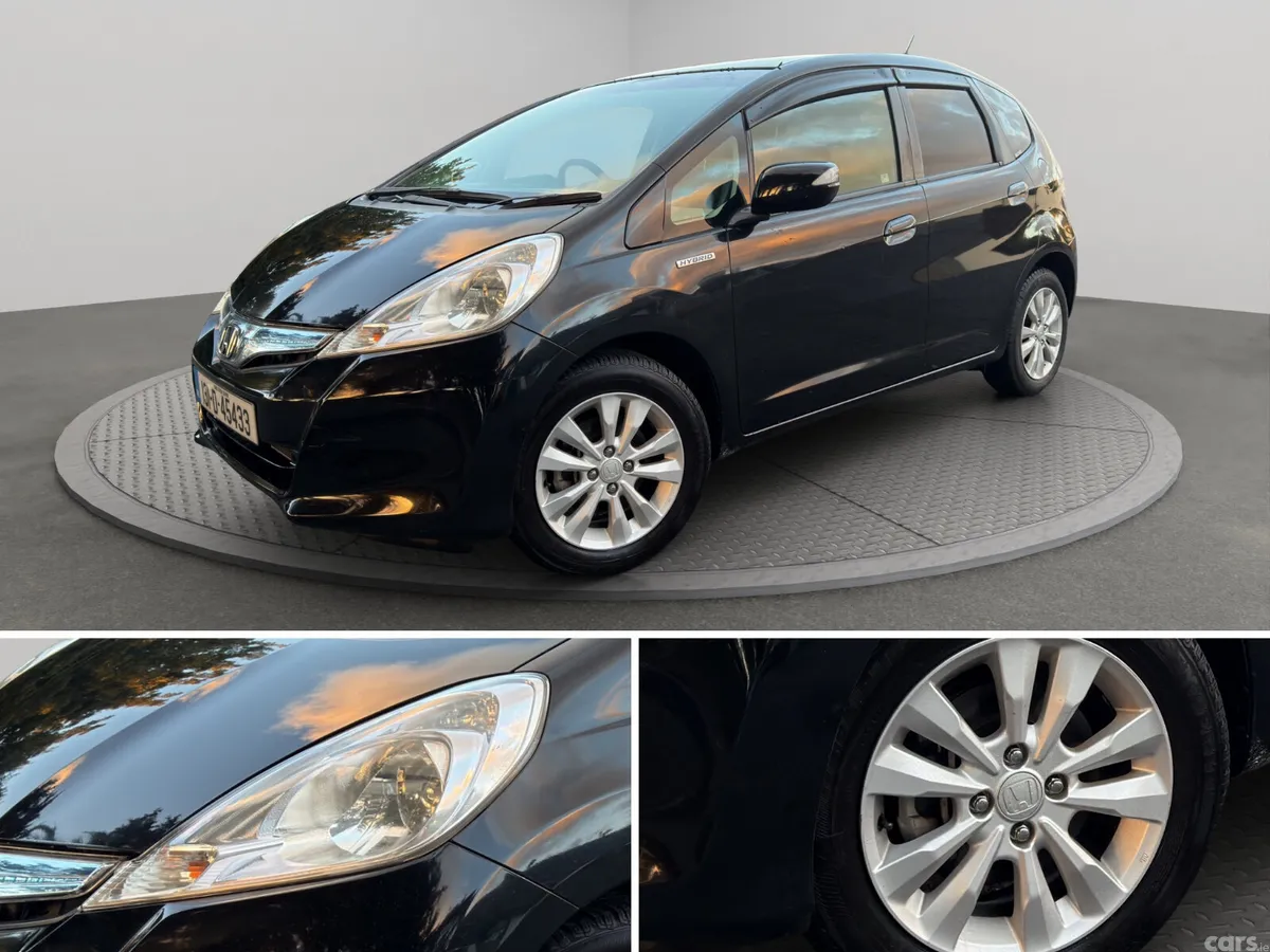 Honda Fit Hatchback, Petrol Hybrid, 2013, Black