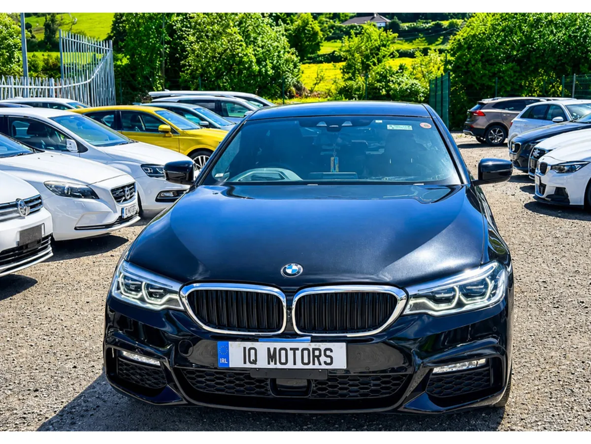 BMW 5-Series Saloon, Petrol Plug-in Hybrid, 2018, Black