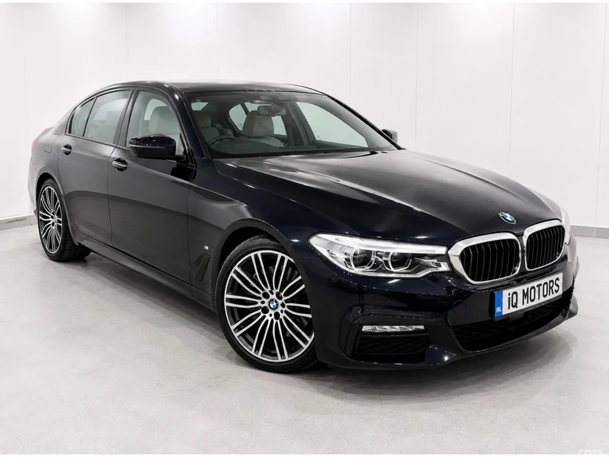 BMW 5-Series Saloon, Petrol Plug-in Hybrid, 2017, Black