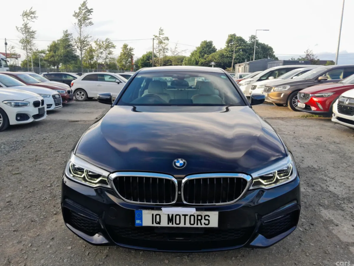 BMW 5-Series Saloon, Petrol Plug-in Hybrid, 2017, Black