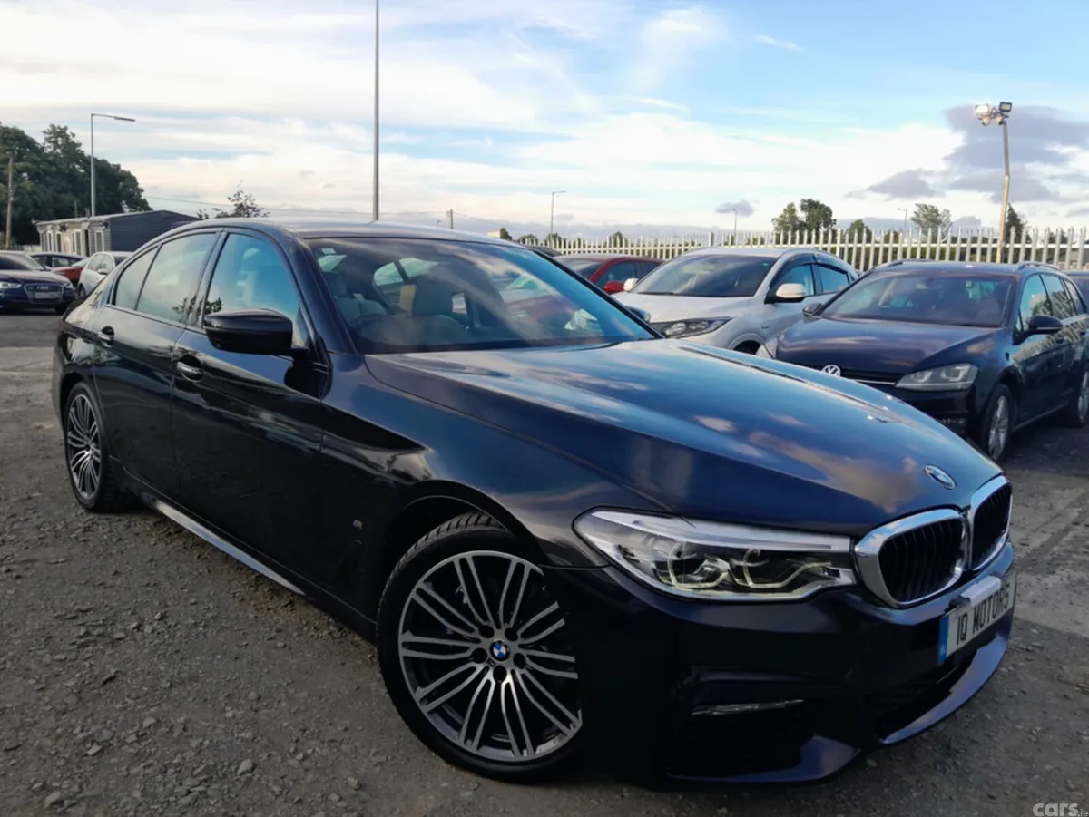 BMW 5-Series Saloon, Petrol Plug-in Hybrid, 2017, Black