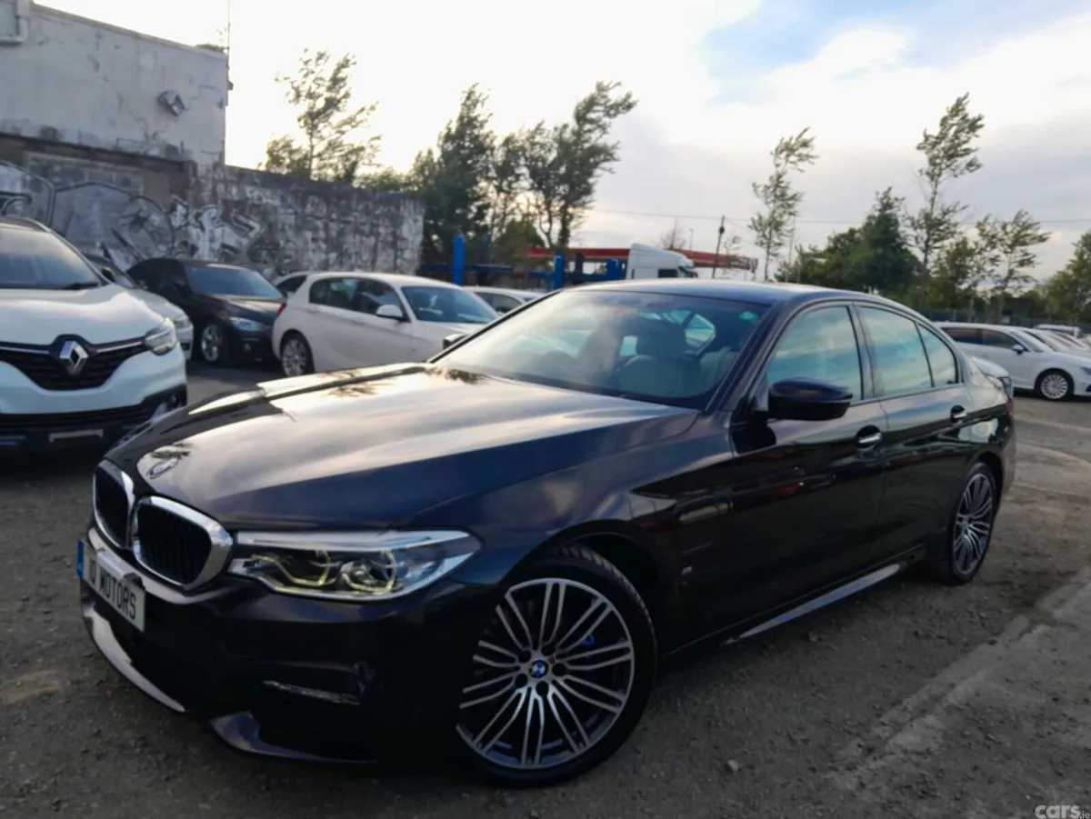 BMW 5-Series Saloon, Petrol Plug-in Hybrid, 2017, Black