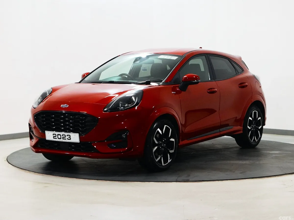 Ford Puma MPV, Petrol Hybrid, 2023, Red