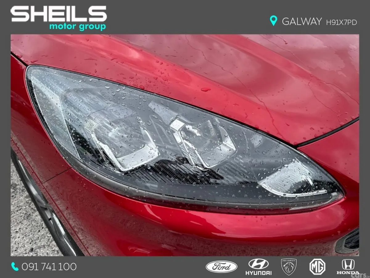 Ford Kuga SUV, Petrol Plug-in Hybrid, 2023, Red