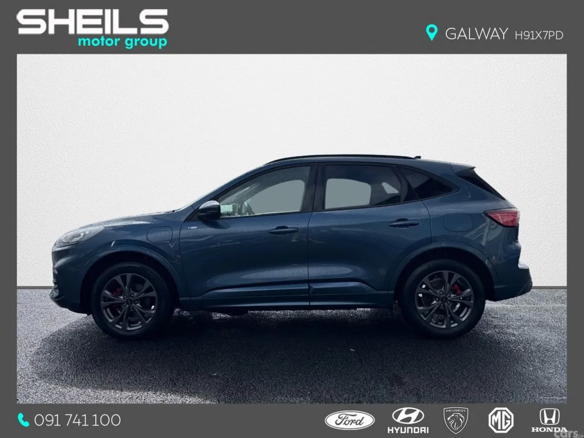 Ford Kuga SUV, Petrol Plug-in Hybrid, 2023, Blue