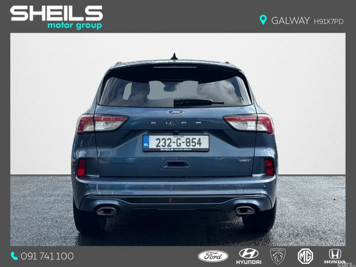 Ford Kuga SUV, Petrol Plug-in Hybrid, 2023, Blue