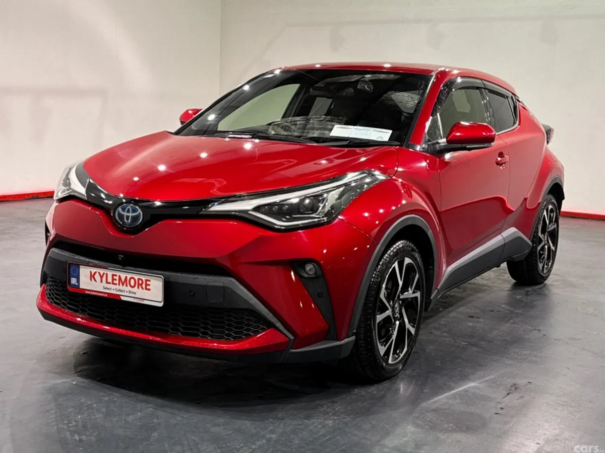 Toyota C-HR SUV, Petrol Hybrid, 2020, Red