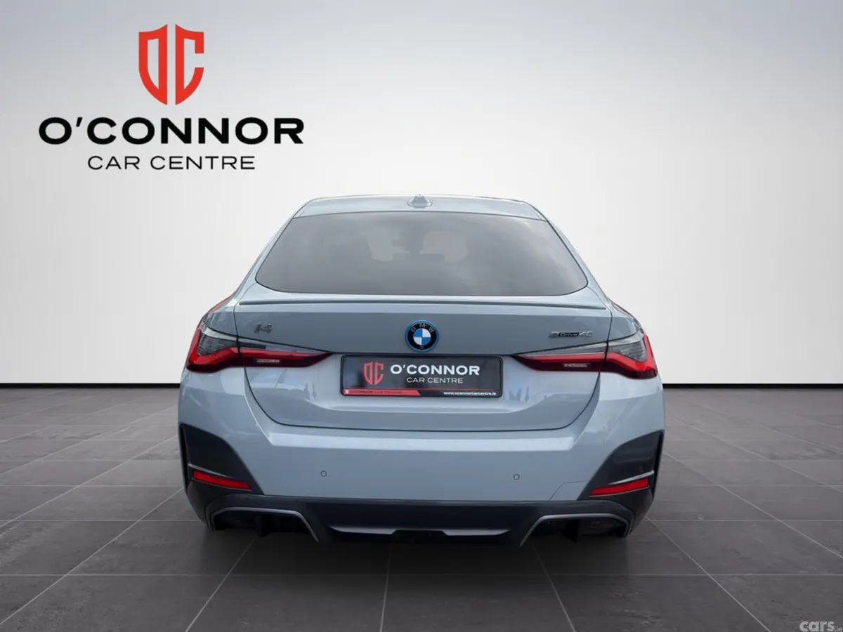BMW i4 Saloon, Electric, 2022, Grey