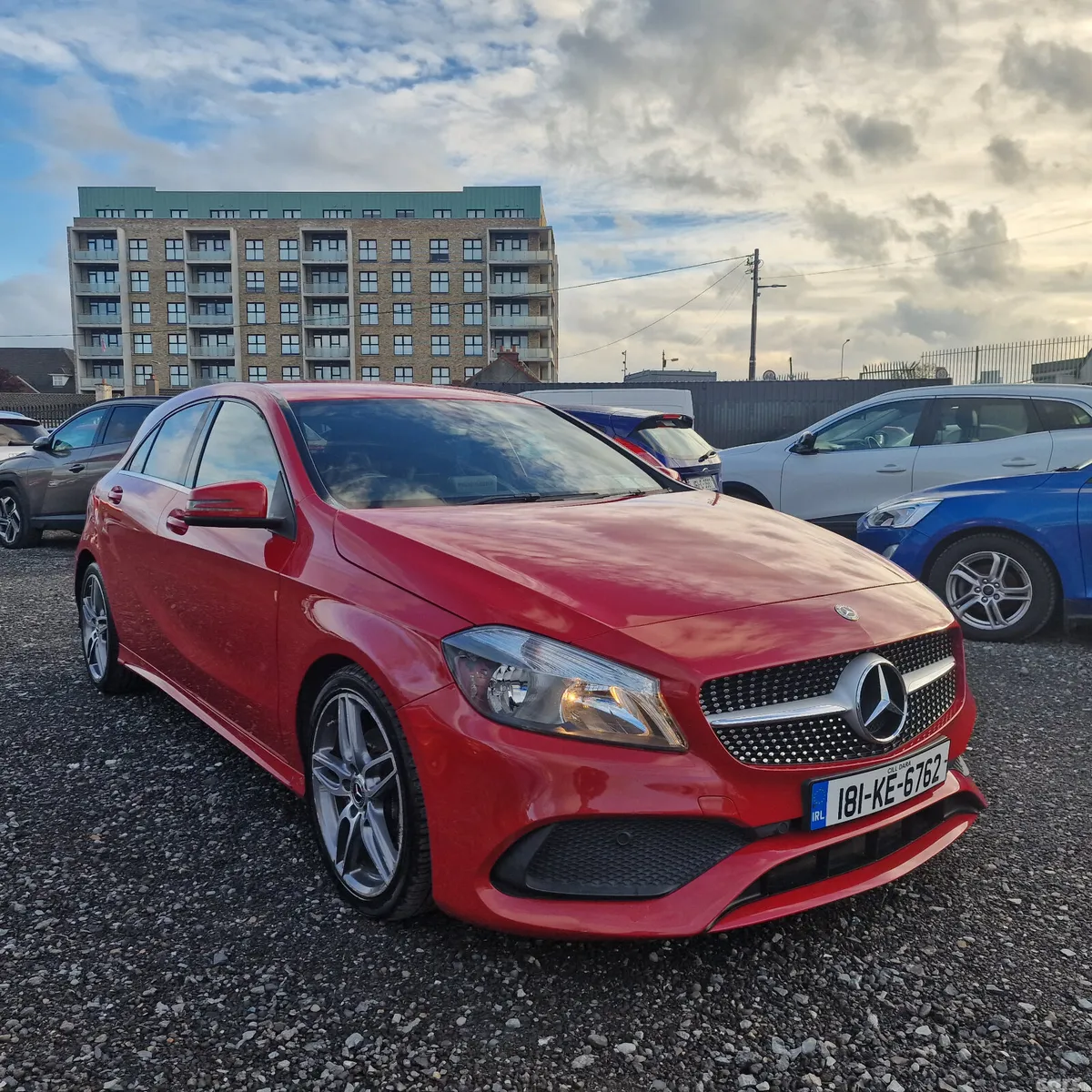 Mercedes-Benz A-Class Hatchback, Petrol, 2018, Red