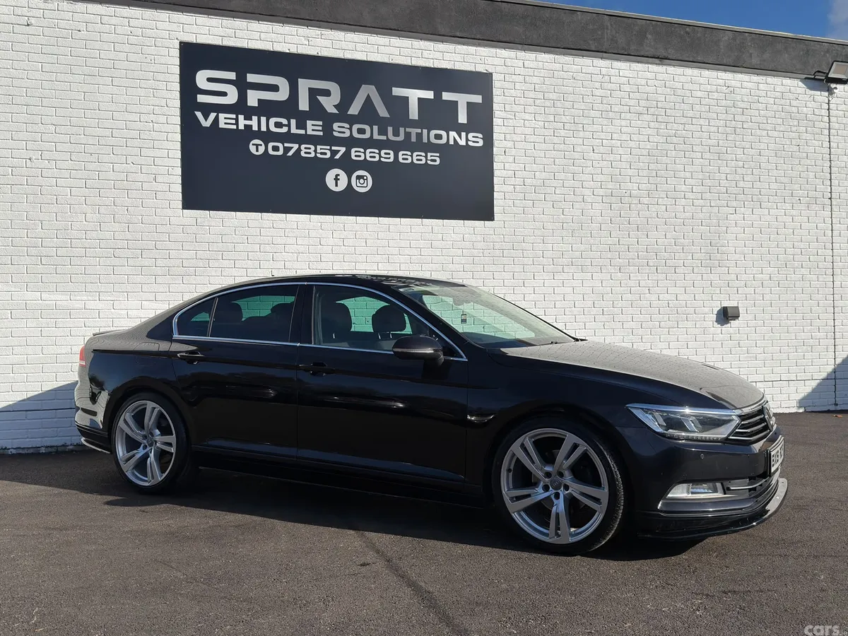 Volkswagen Passat Saloon, Diesel, 2019, Black