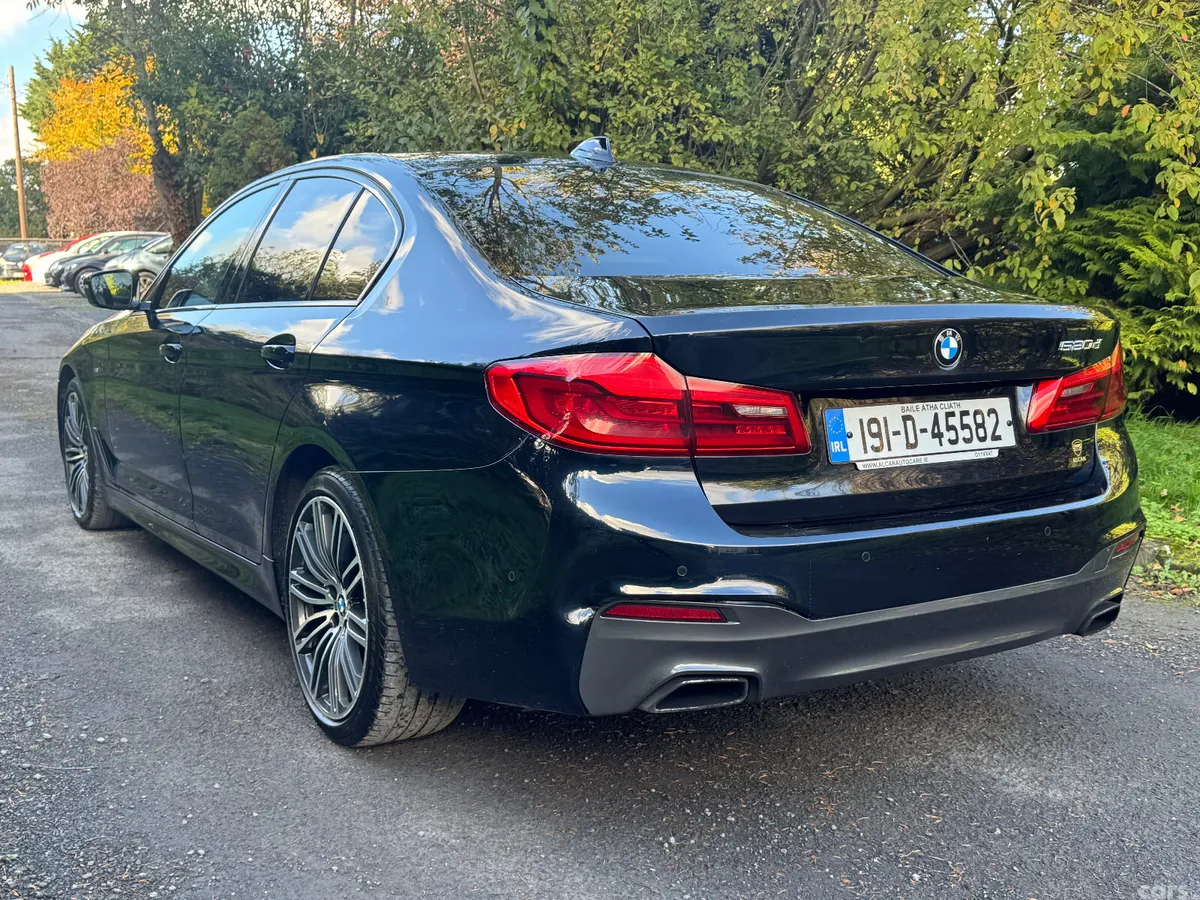 BMW 5-Series Saloon, Diesel, 2019, Black