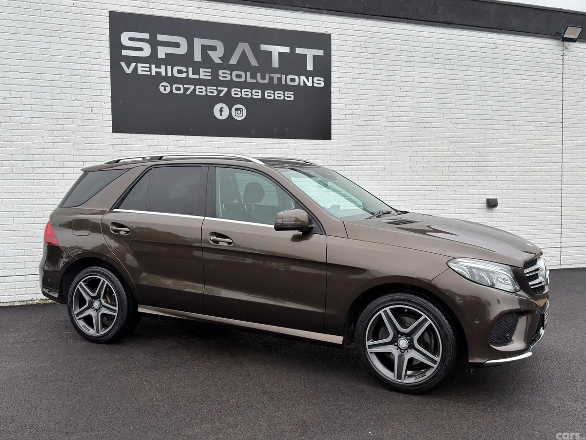 Mercedes-Benz GLE SUV, Diesel, 2016, Brown