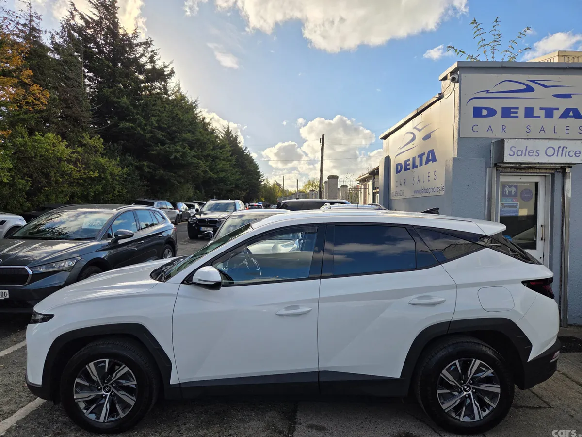 Hyundai Tucson SUV, Petrol Hybrid, 2021, White