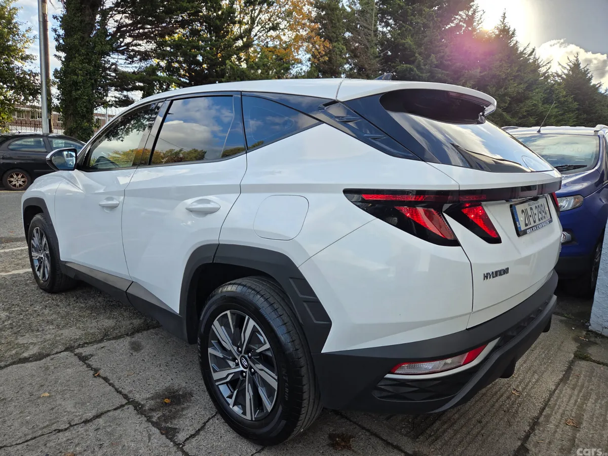 Hyundai Tucson SUV, Petrol Hybrid, 2021, White