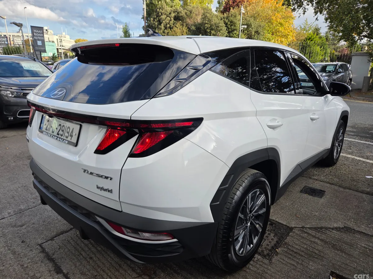 Hyundai Tucson SUV, Petrol Hybrid, 2021, White