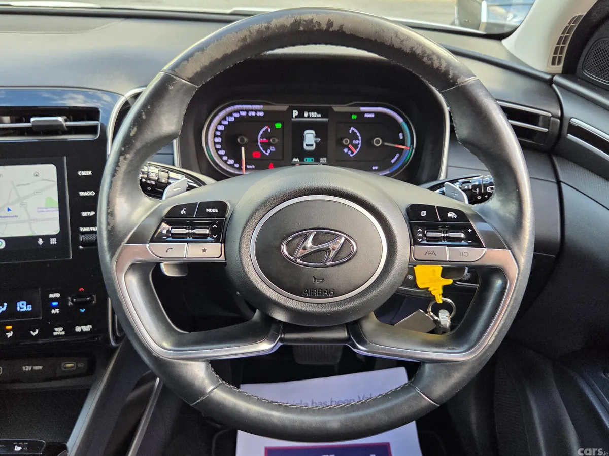Hyundai Tucson SUV, Petrol Hybrid, 2021, White