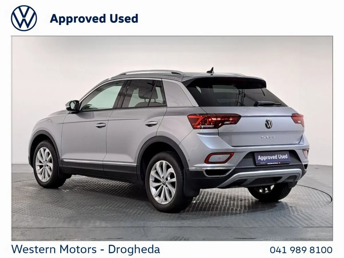 Volkswagen T-Roc SUV, Petrol, 2023, Silver
