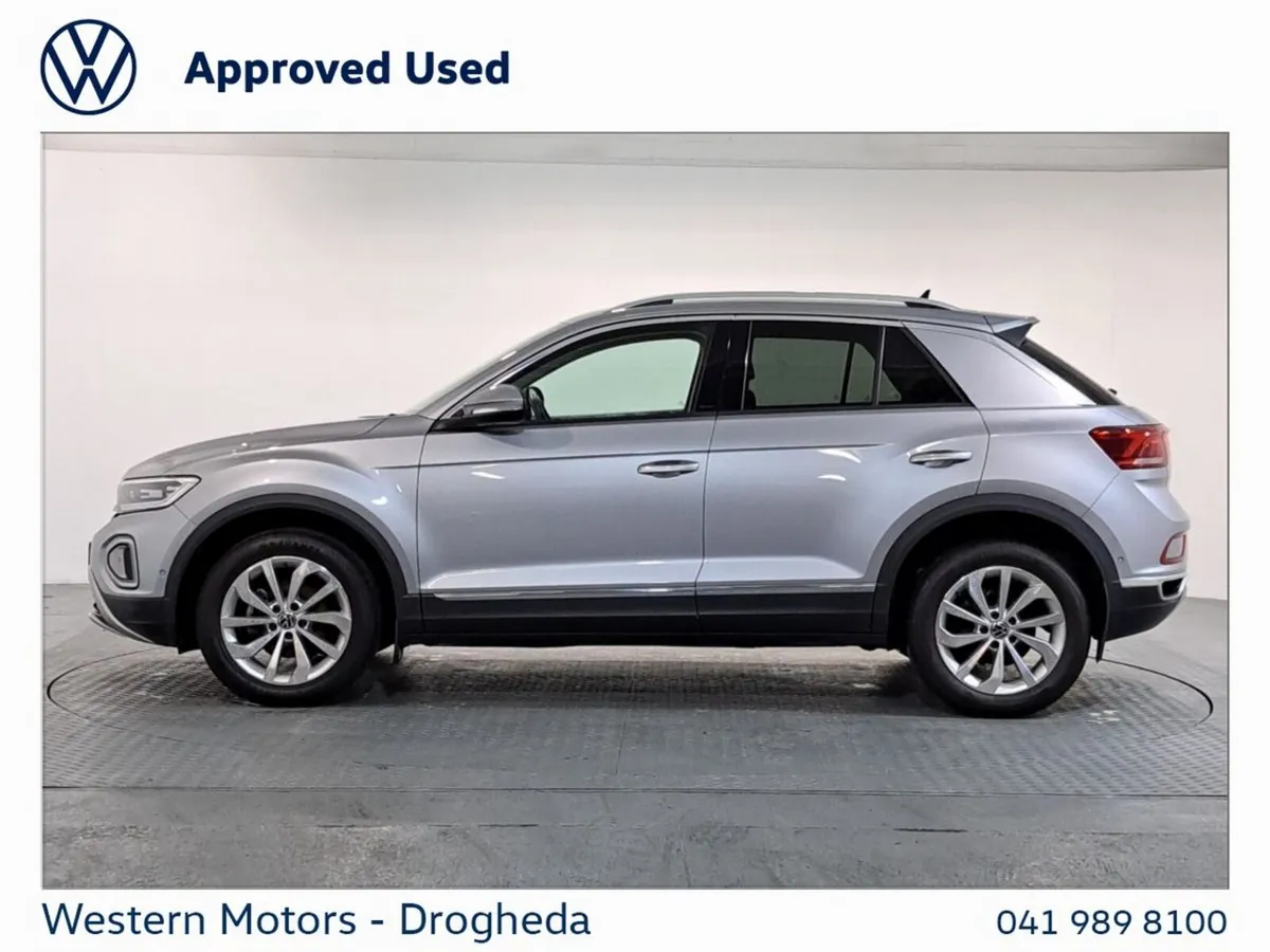Volkswagen T-Roc SUV, Petrol, 2023, Silver