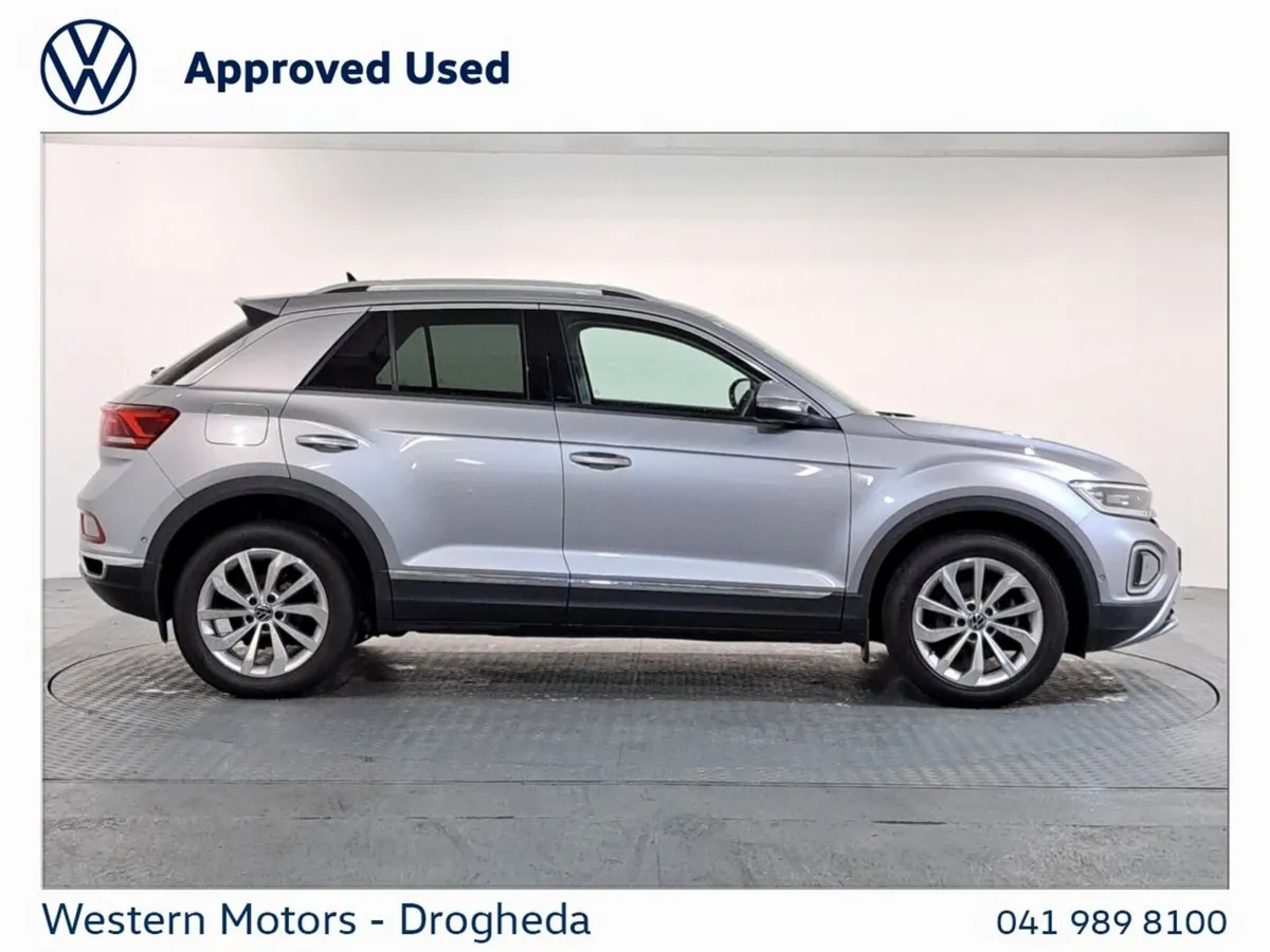 Volkswagen T-Roc SUV, Petrol, 2023, Silver