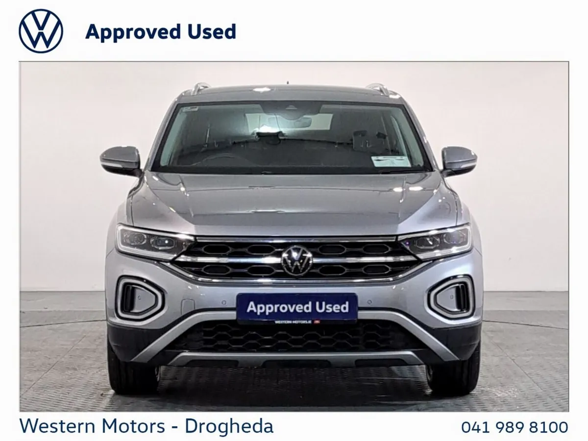 Volkswagen T-Roc SUV, Petrol, 2023, Silver