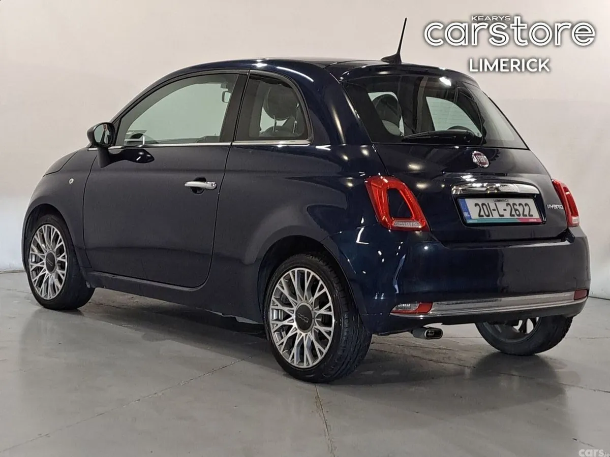 Fiat 500 Hatchback, Petrol, 2020, Blue