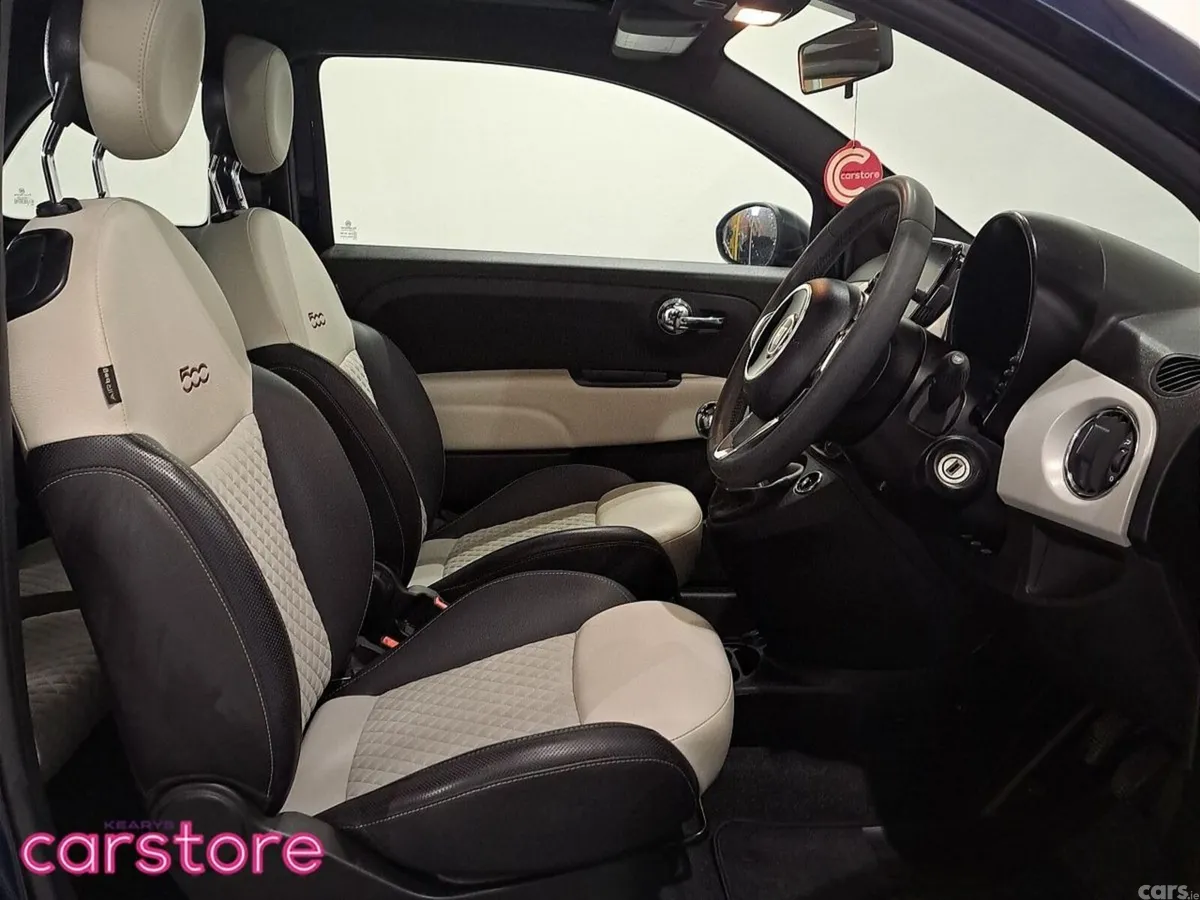 Fiat 500 Hatchback, Petrol, 2020, Blue
