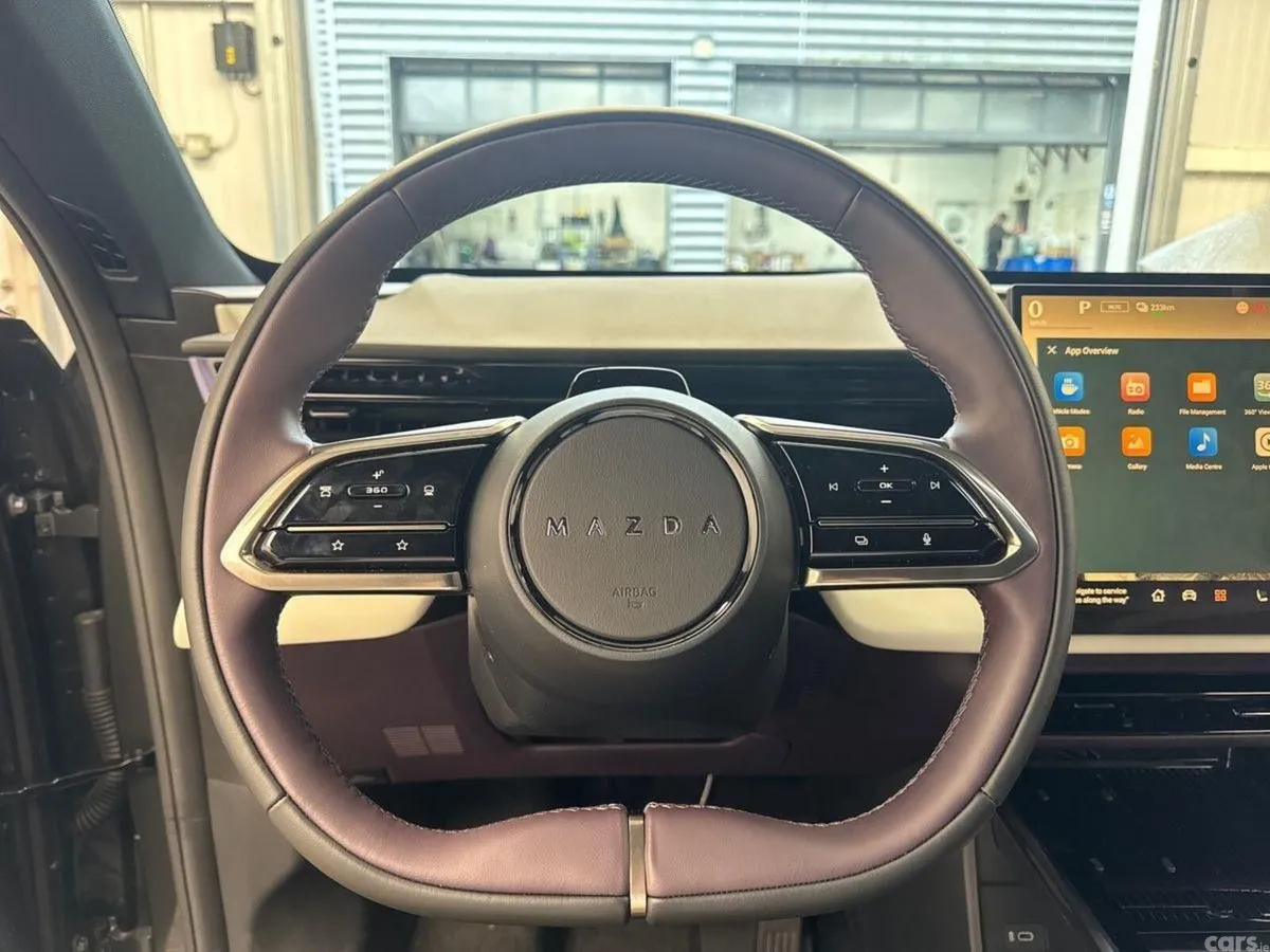 Mazda 6e SUV, Electric, 2027, Grey