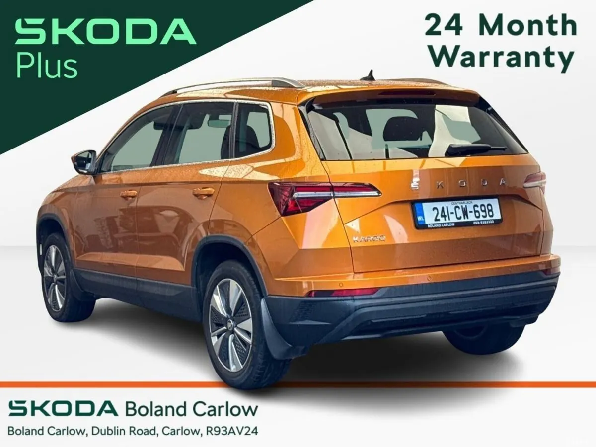 Skoda Karoq SUV, Petrol, 2024, Orange