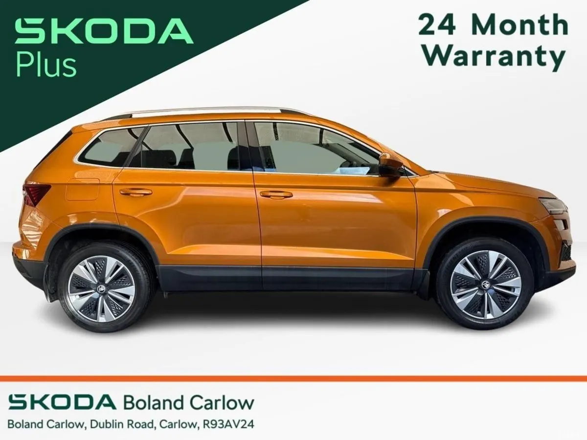 Skoda Karoq SUV, Petrol, 2024, Orange