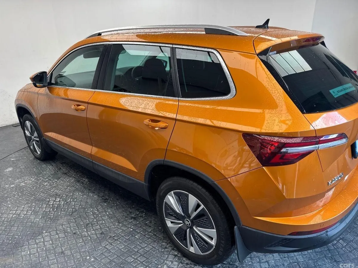 Skoda Karoq SUV, Petrol, 2024, Orange