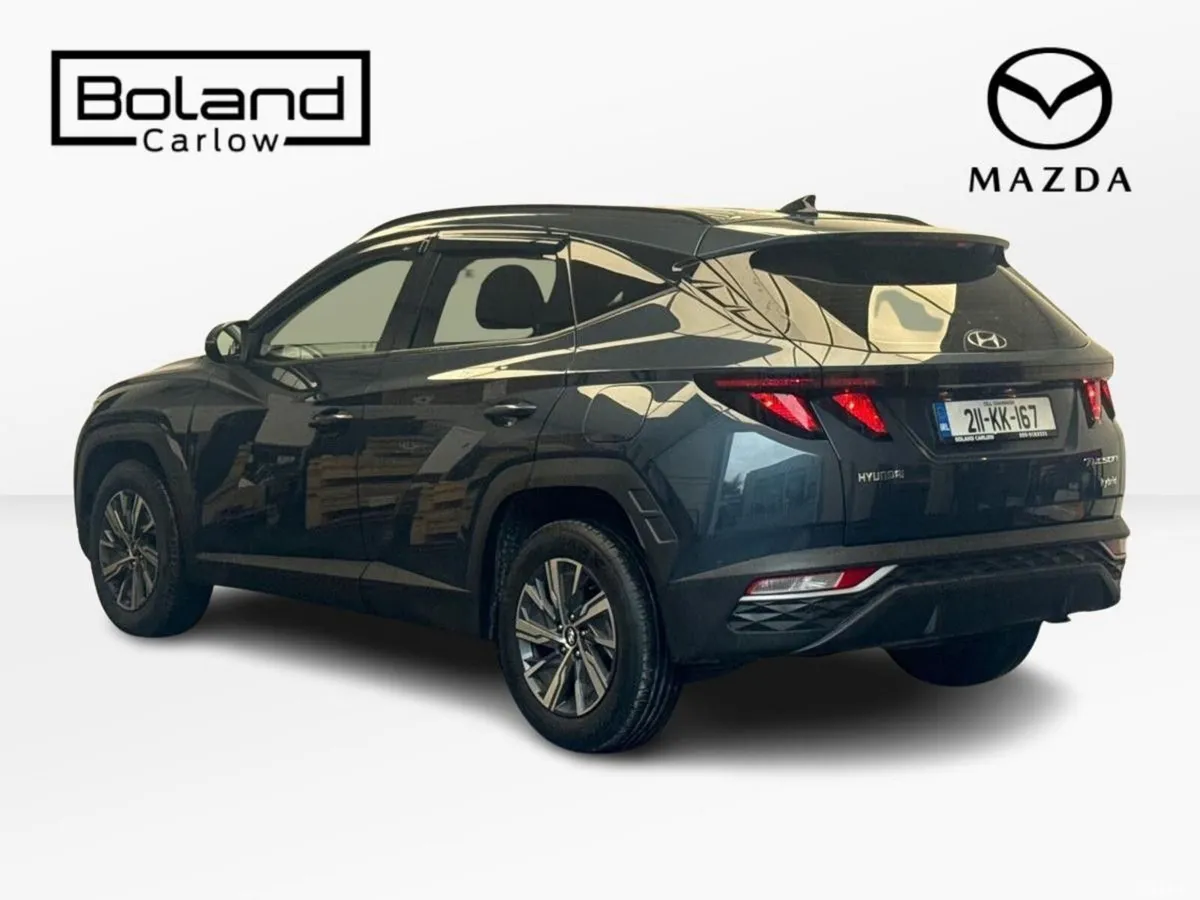 Hyundai Tucson SUV, Petrol Hybrid, 2021, Blue