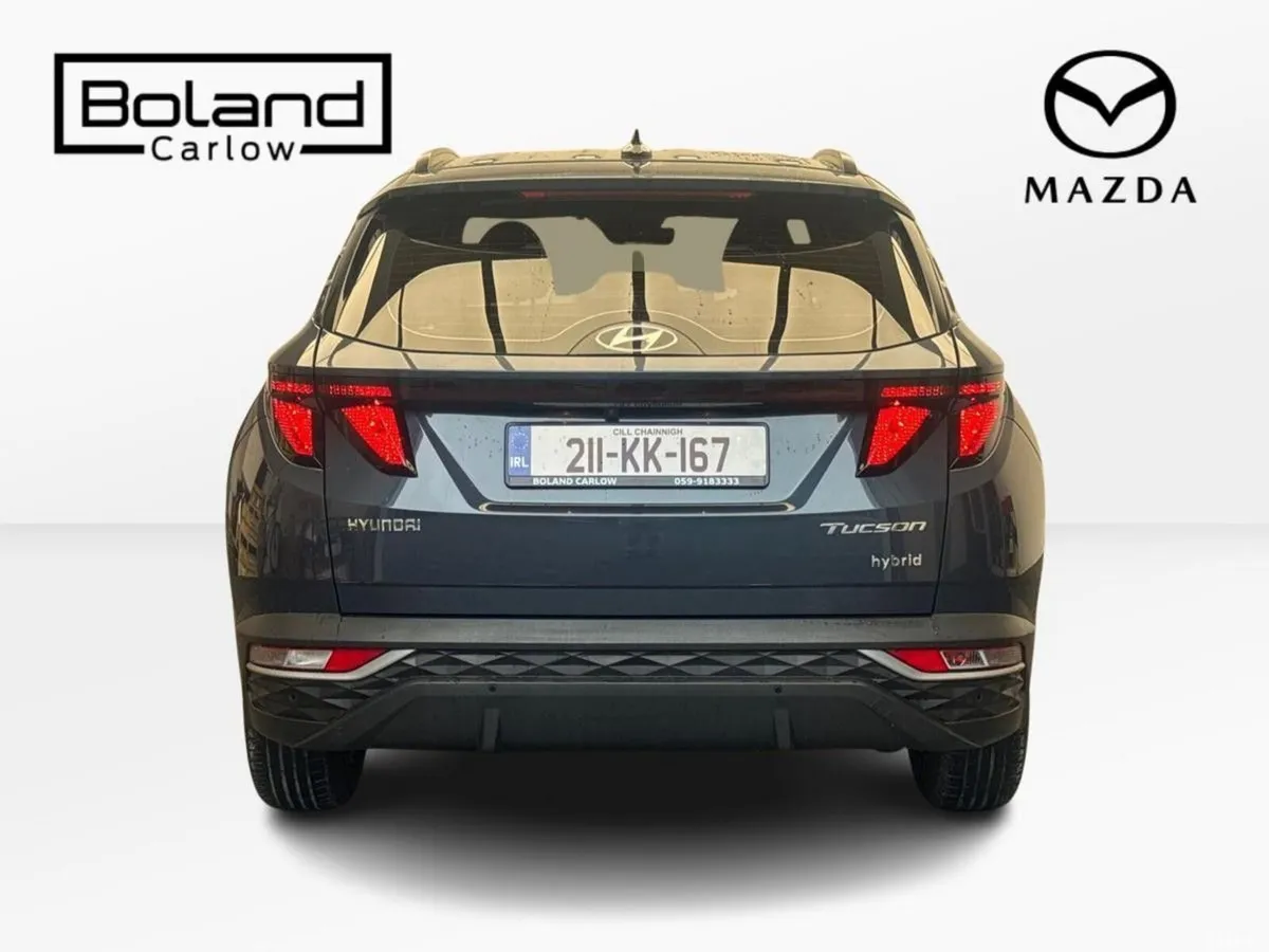 Hyundai Tucson SUV, Petrol Hybrid, 2021, Blue