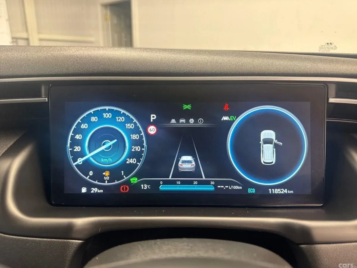 Hyundai Tucson SUV, Petrol Hybrid, 2021, Blue