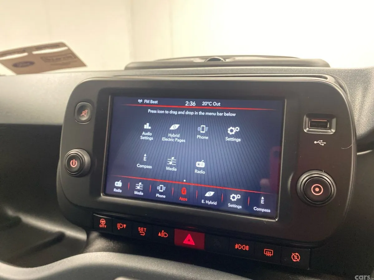 Fiat Panda Hatchback, Petrol Hybrid, 2023, Blue