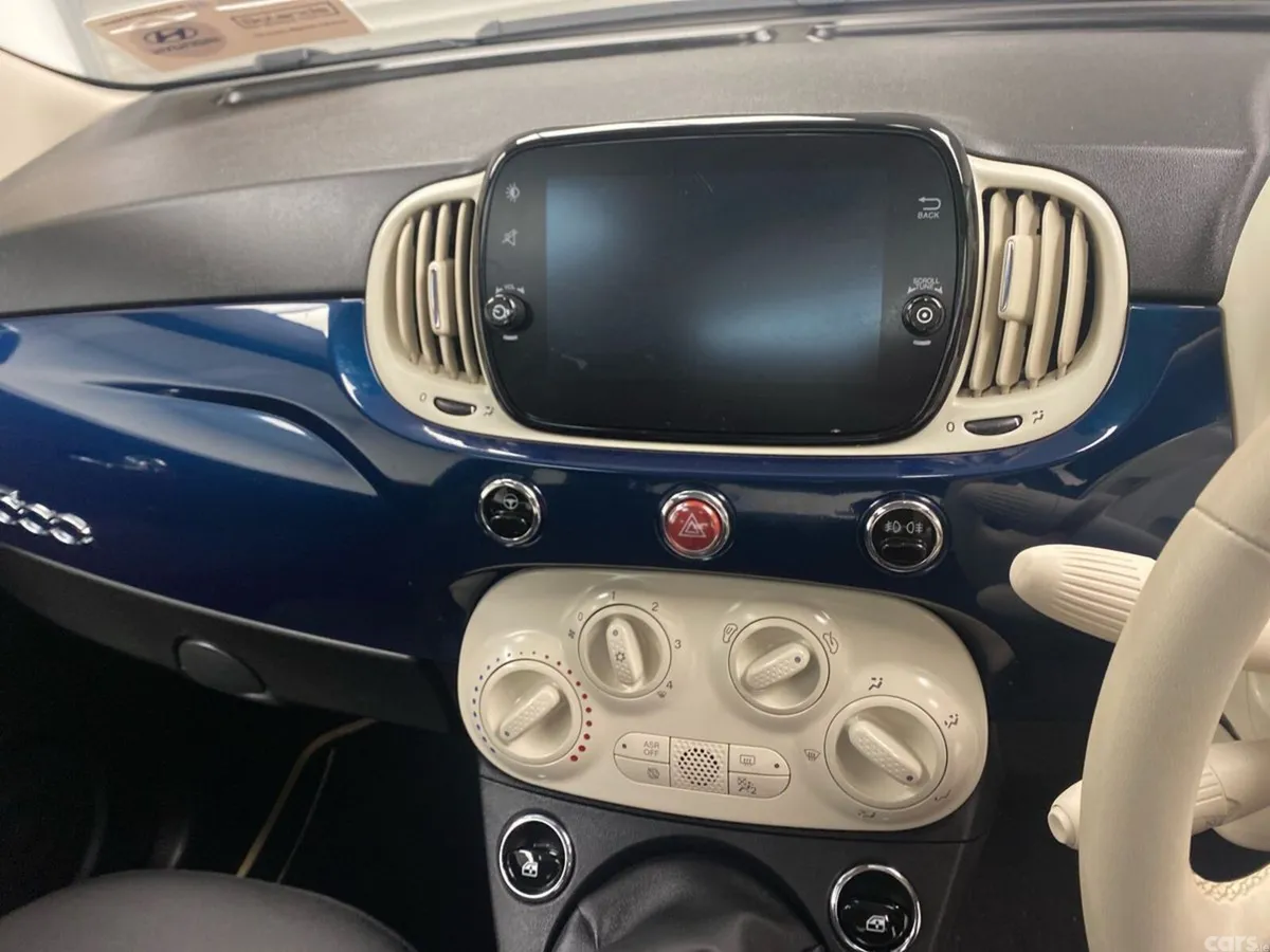 Fiat 500 Hatchback, Petrol, 2023, Blue