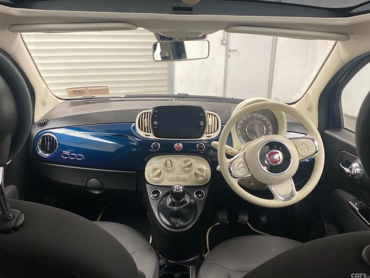 Fiat 500 Hatchback, Petrol, 2023, Blue