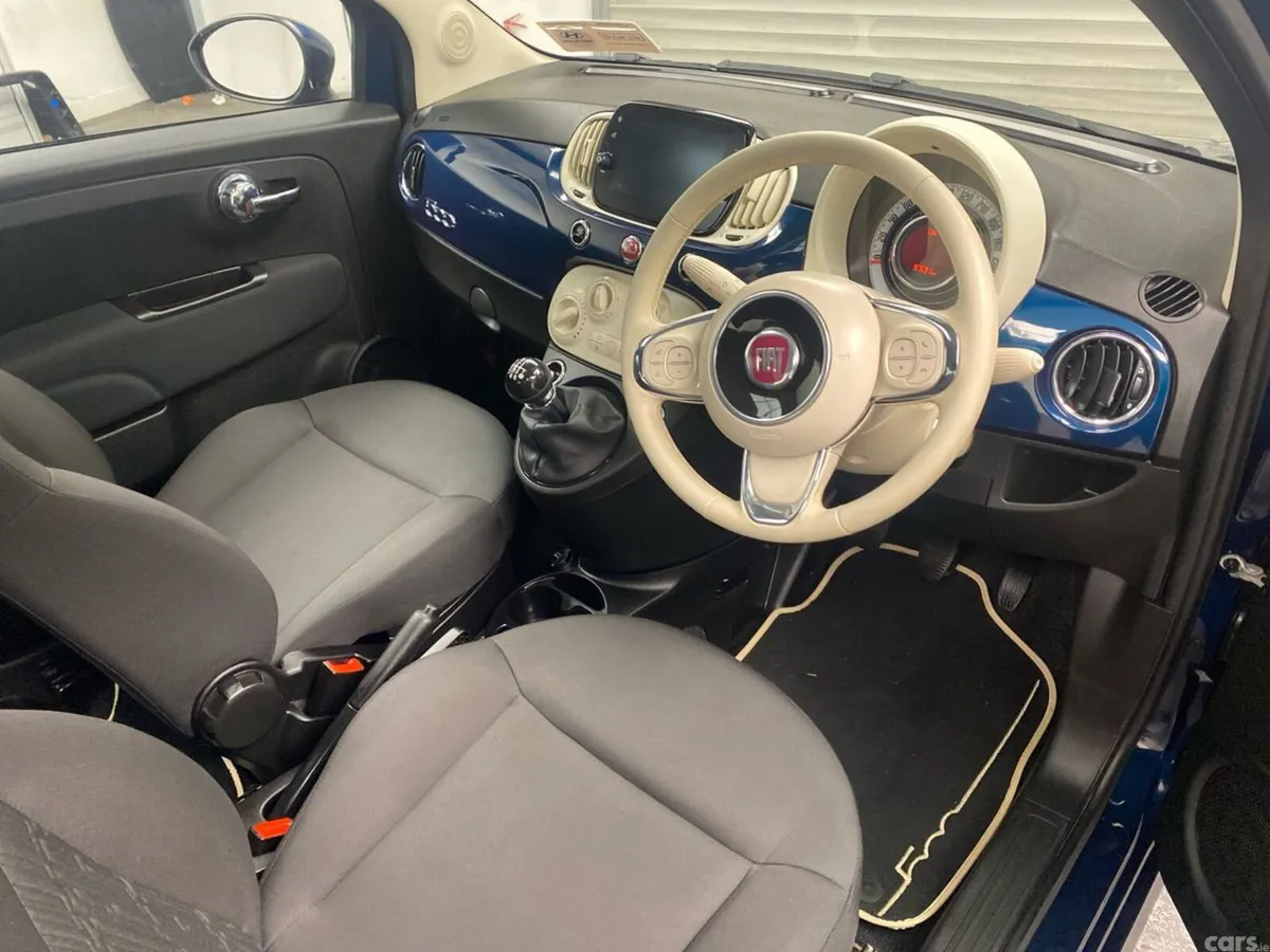 Fiat 500 Hatchback, Petrol, 2023, Blue