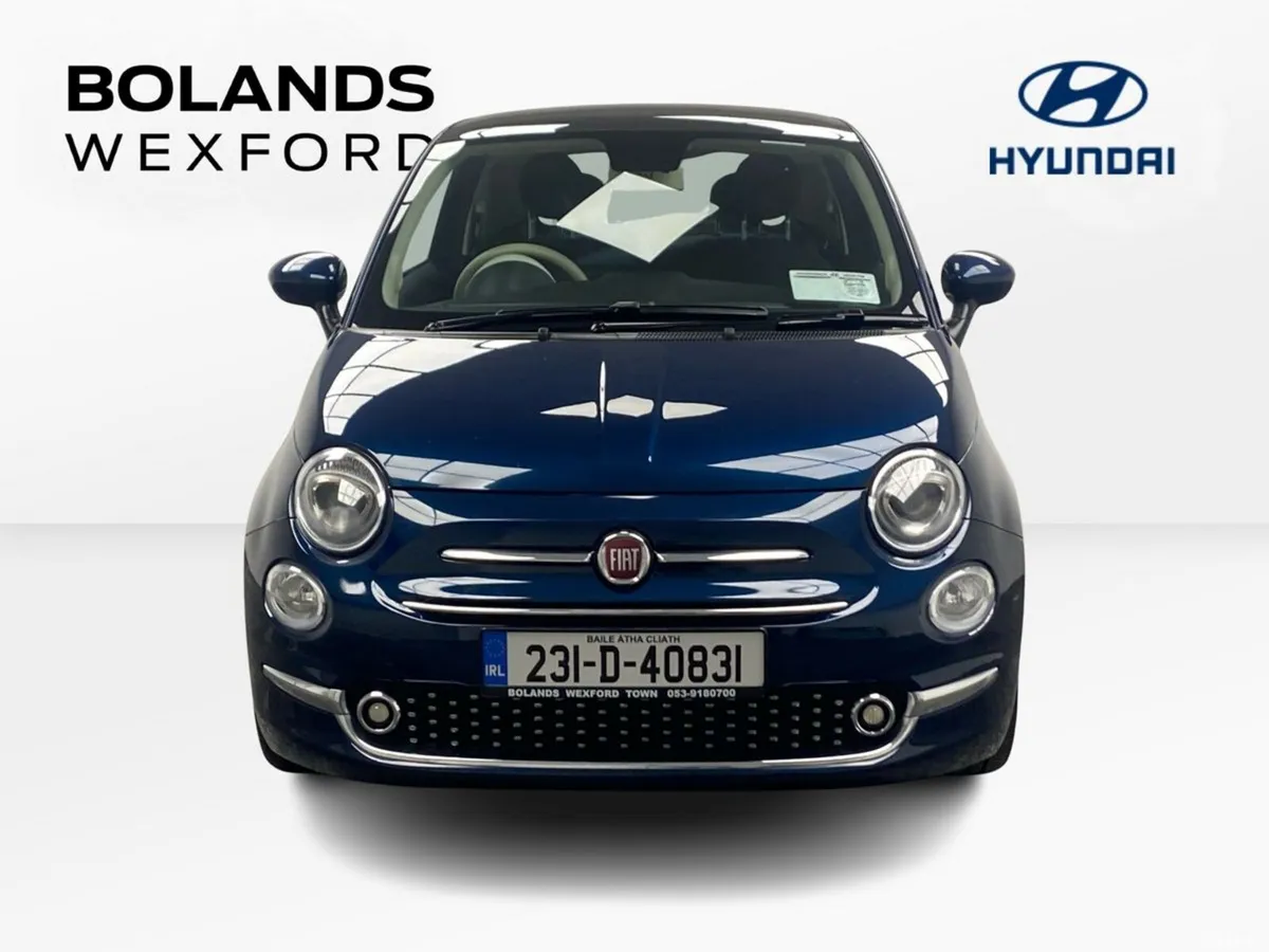 Fiat 500 Hatchback, Petrol, 2023, Blue