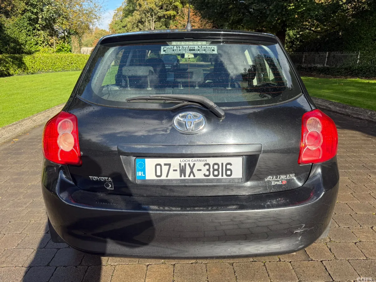 Toyota Auris Hatchback, Diesel, 2007, Black