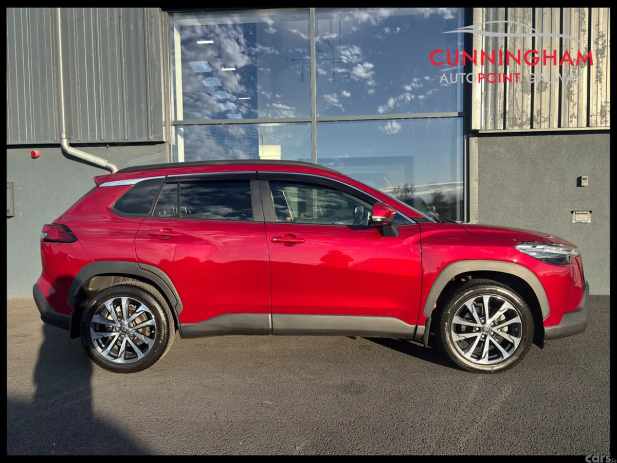 Toyota Corolla Cross SUV, Petrol Hybrid, 2023, Red