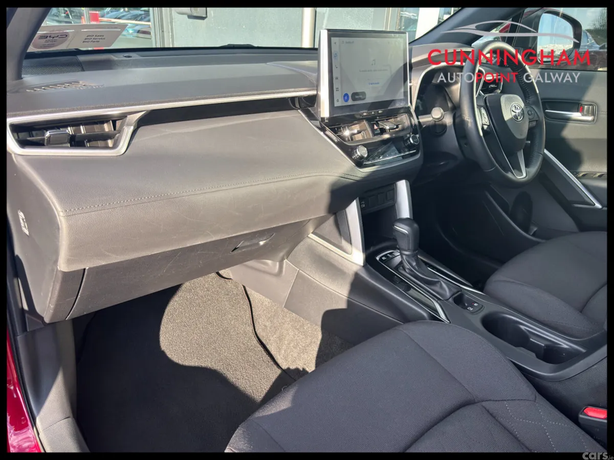 Toyota Corolla Cross SUV, Petrol Hybrid, 2023, Red