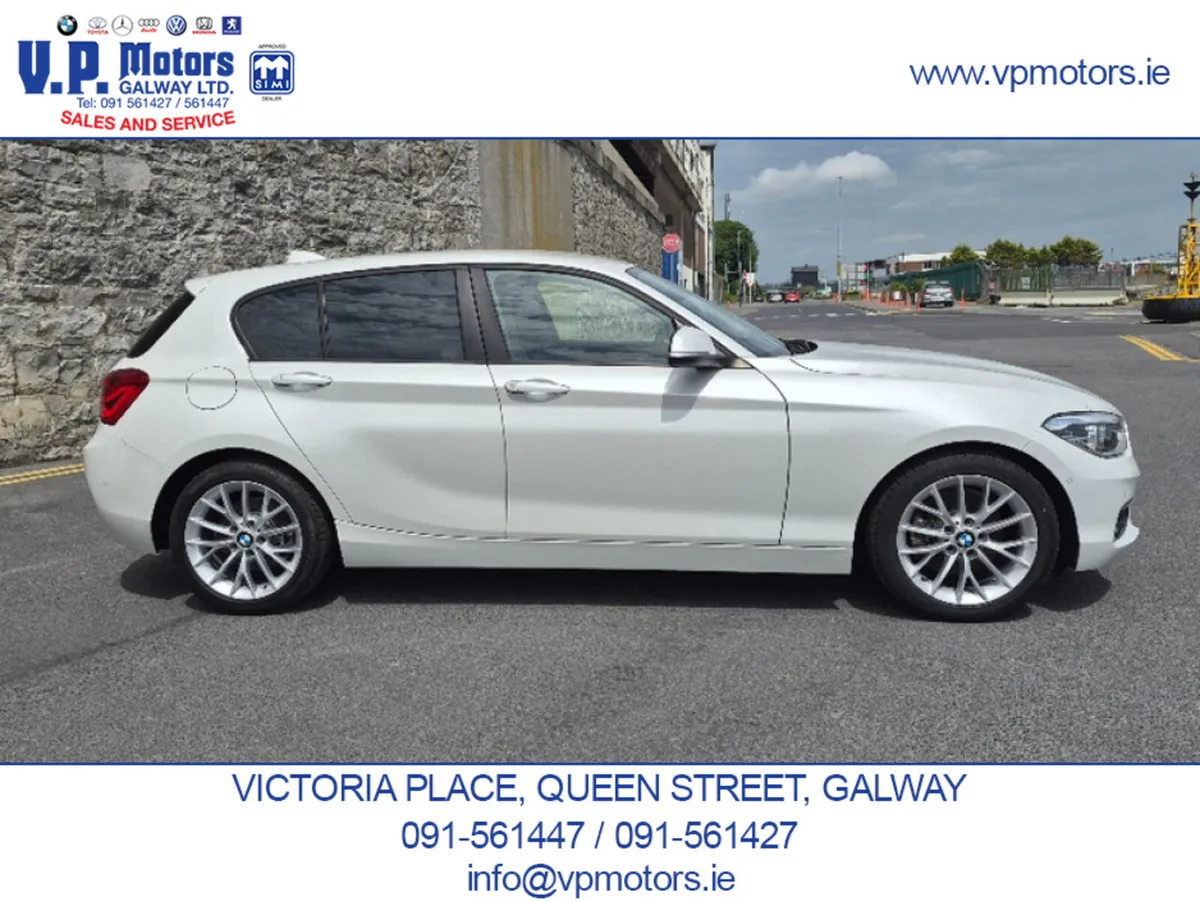 BMW 1-Series Hatchback, Diesel, 2019, White