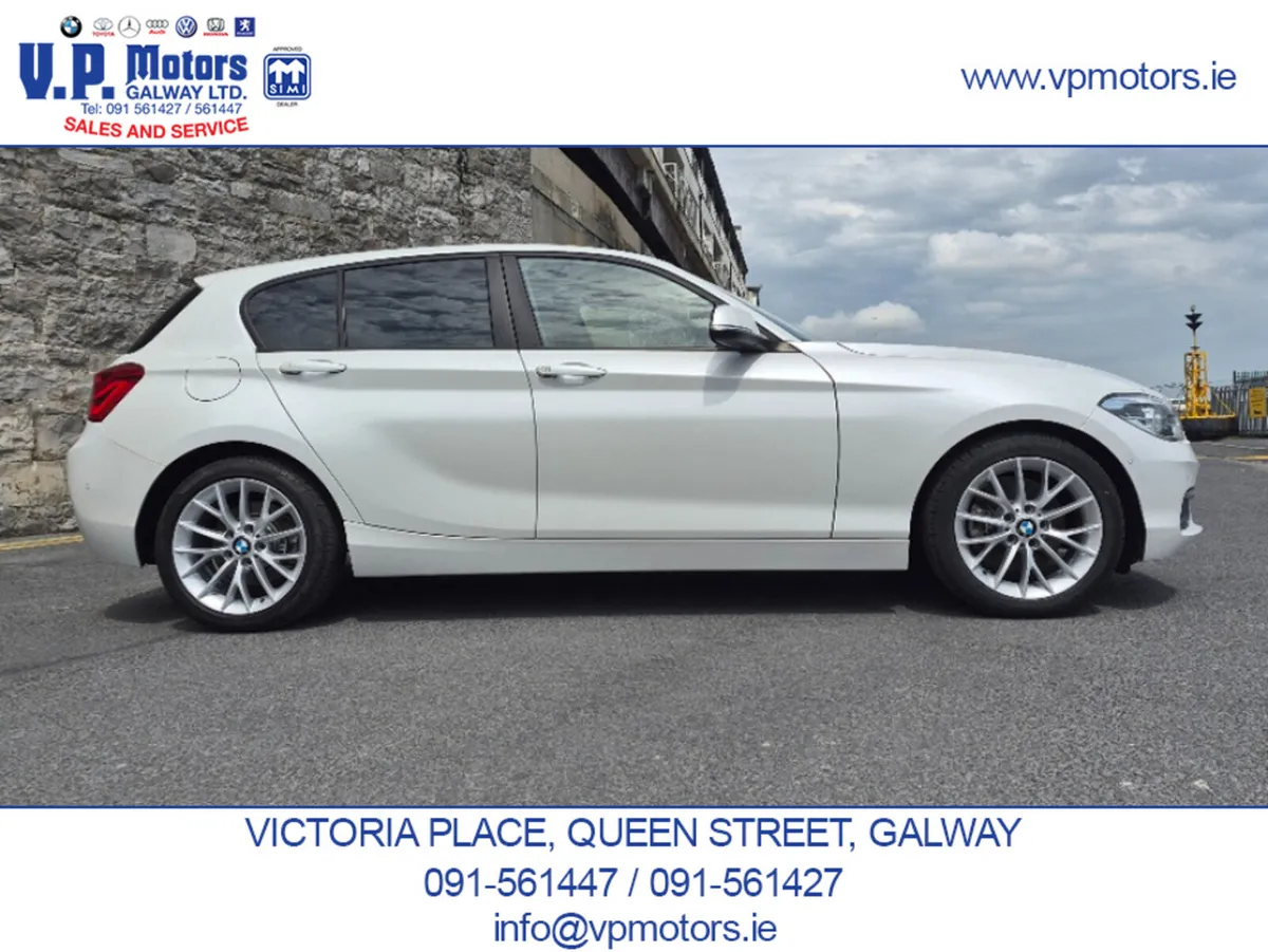 BMW 1-Series Hatchback, Diesel, 2019, White