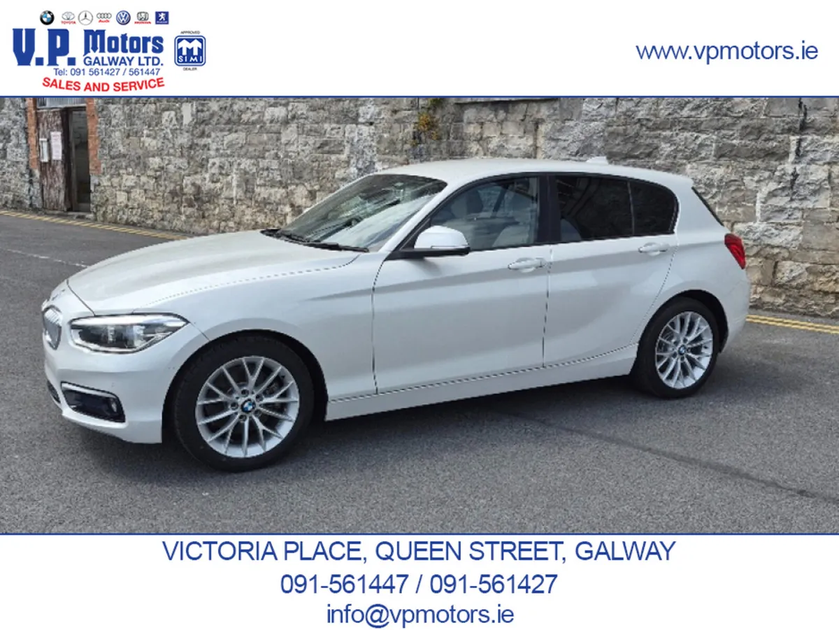BMW 1-Series Hatchback, Diesel, 2019, White
