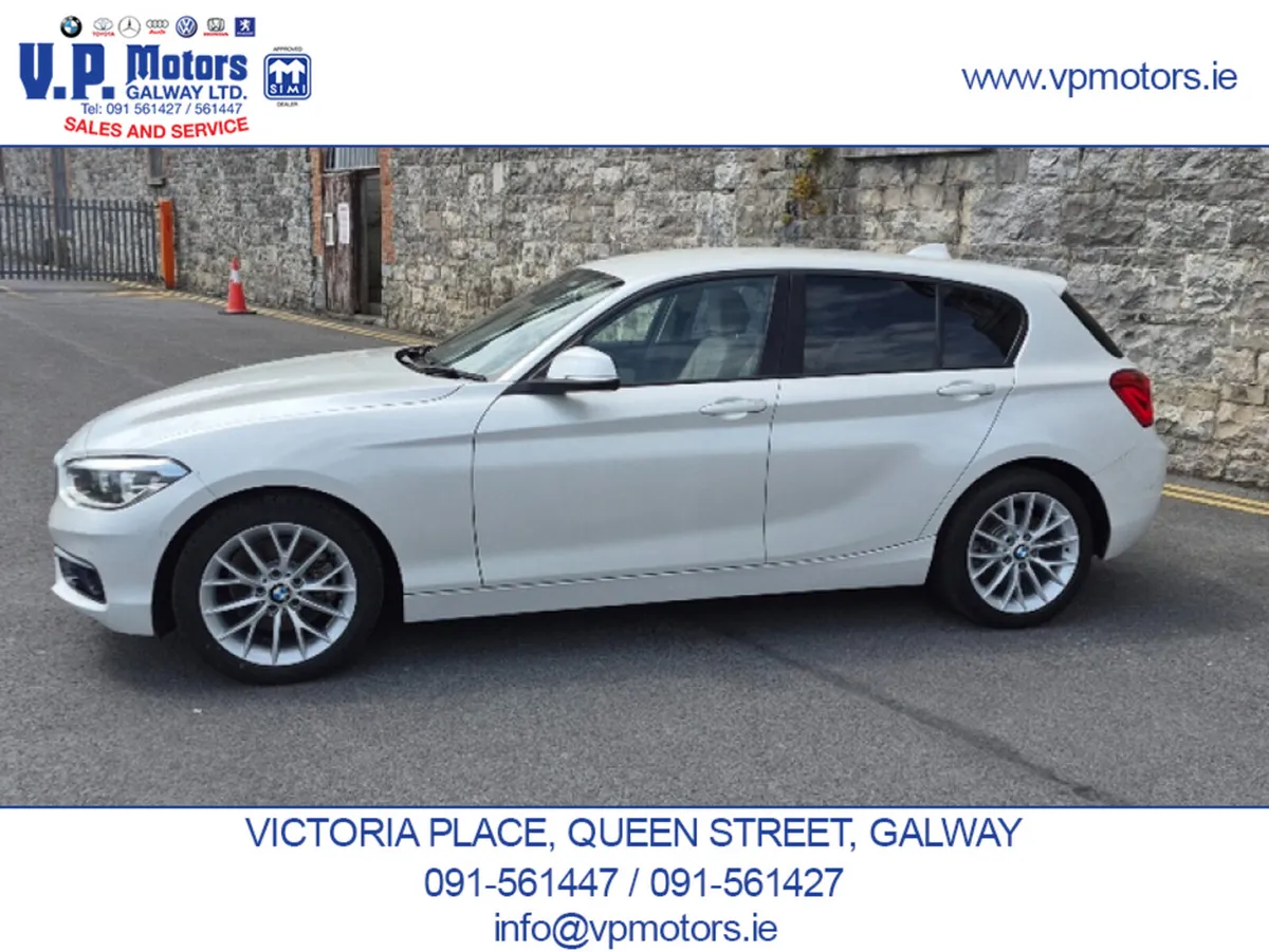 BMW 1-Series Hatchback, Diesel, 2019, White