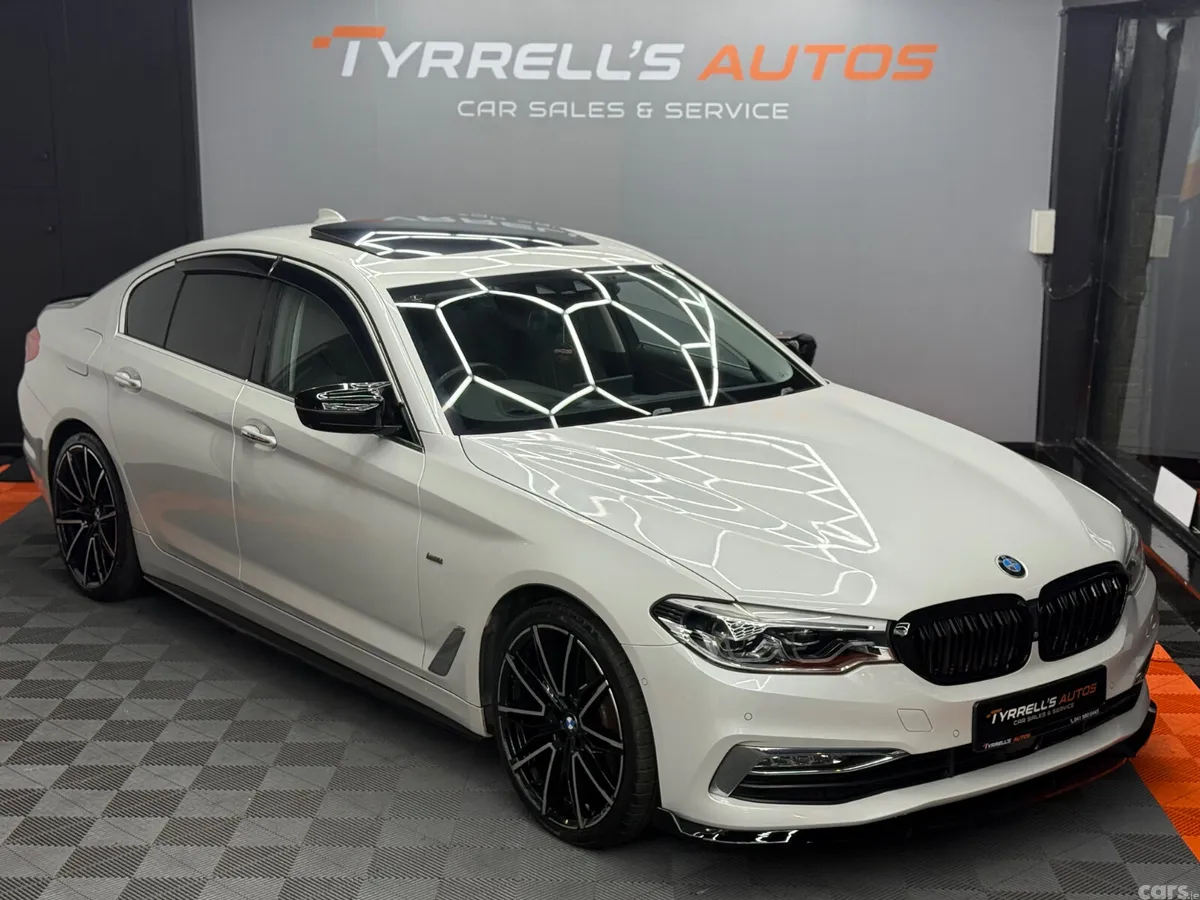 BMW 5-Series Saloon, Diesel, 2018, White