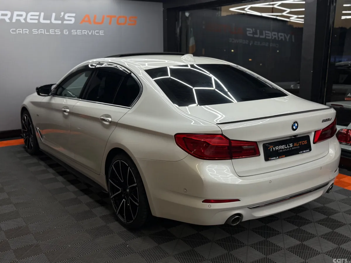 BMW 5-Series Saloon, Diesel, 2018, White